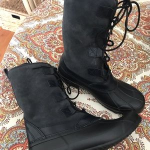 Tory Burch ‘Argyll’ lace up winter boots